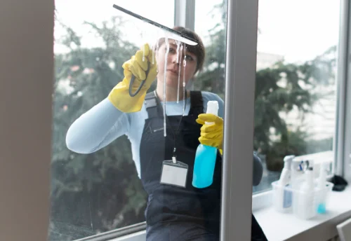 Nettoyage de vitres intérieures et extérieures à Arpenans